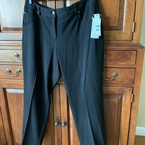 Black Plus Slacks Nwt